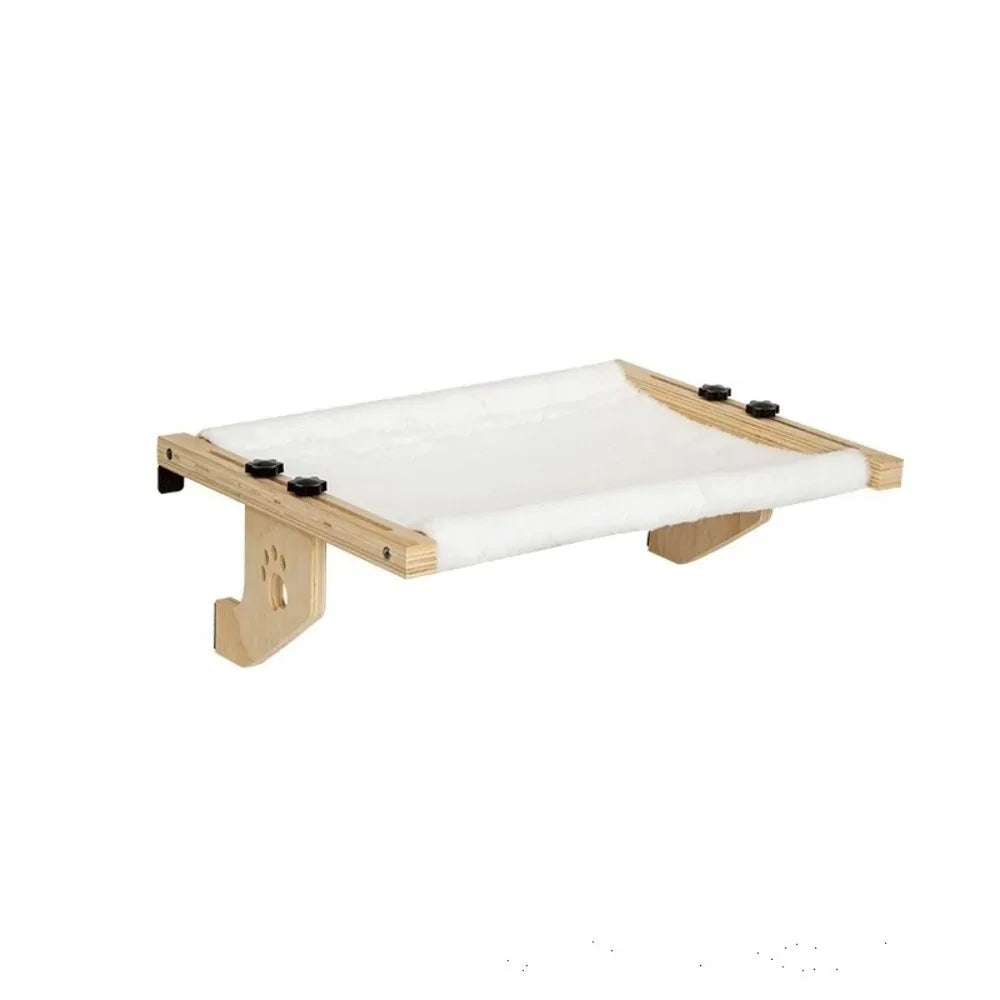 Lit Suspendu en Bois pour Chat